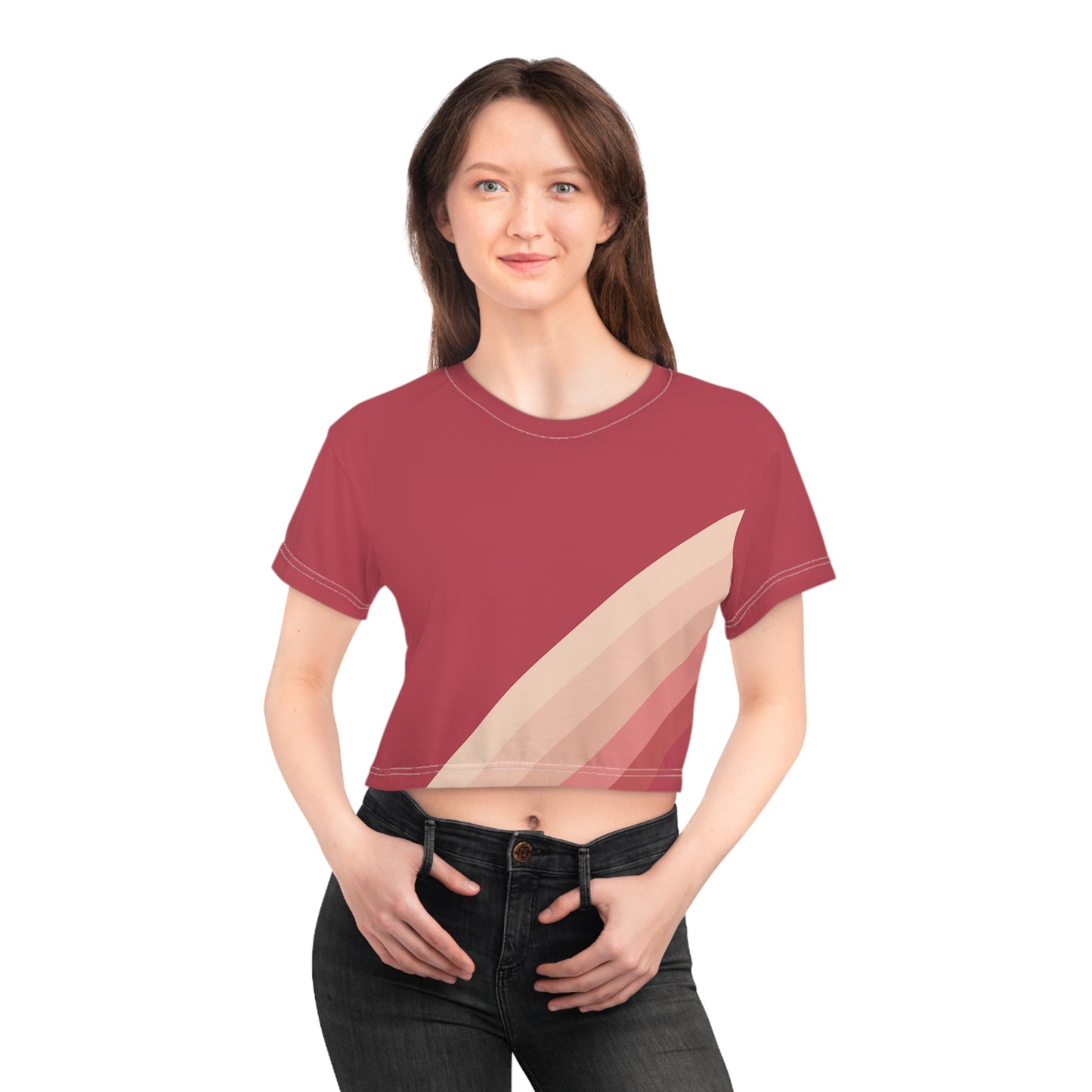 Sherbet Dreams Crop Tee
