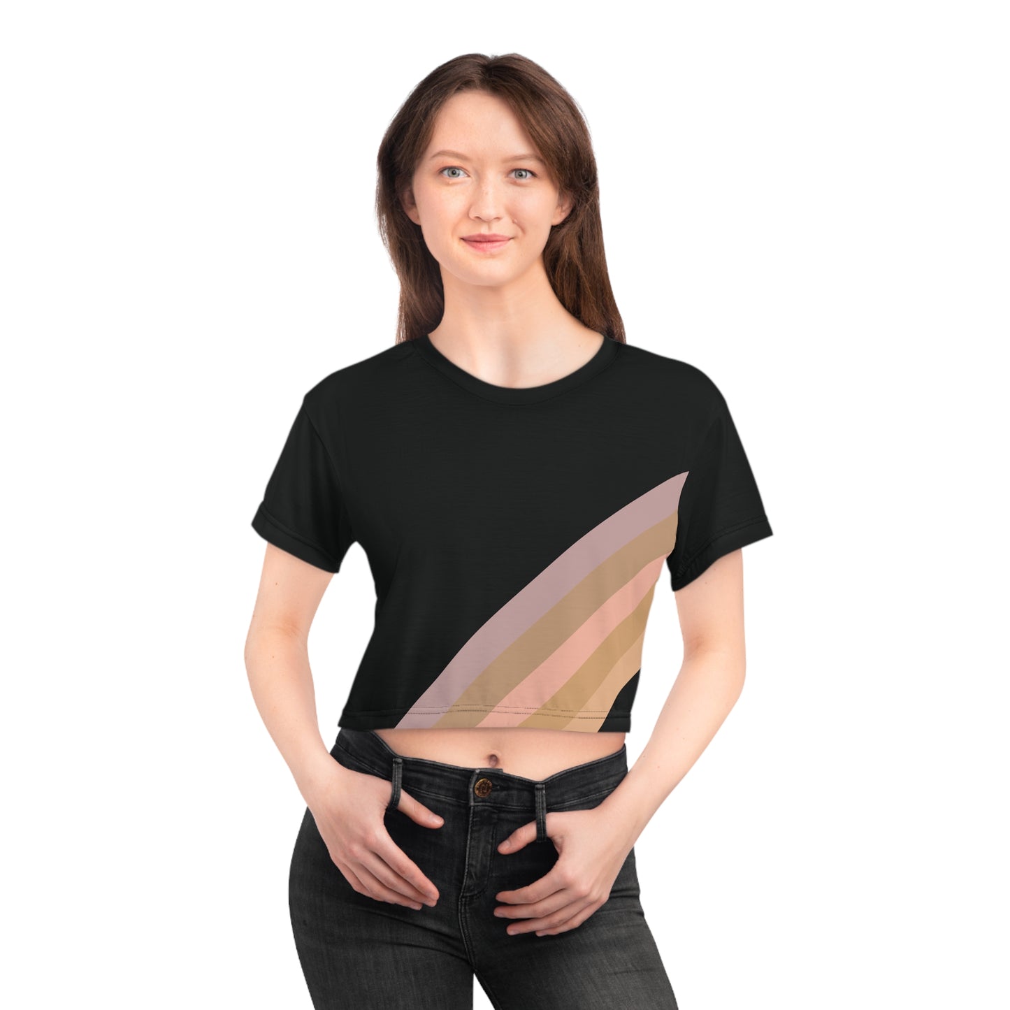 Shadow Dreams Crop Tee