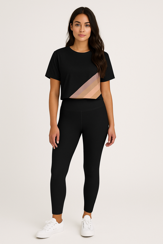 Shadow Dreams Crop Tee