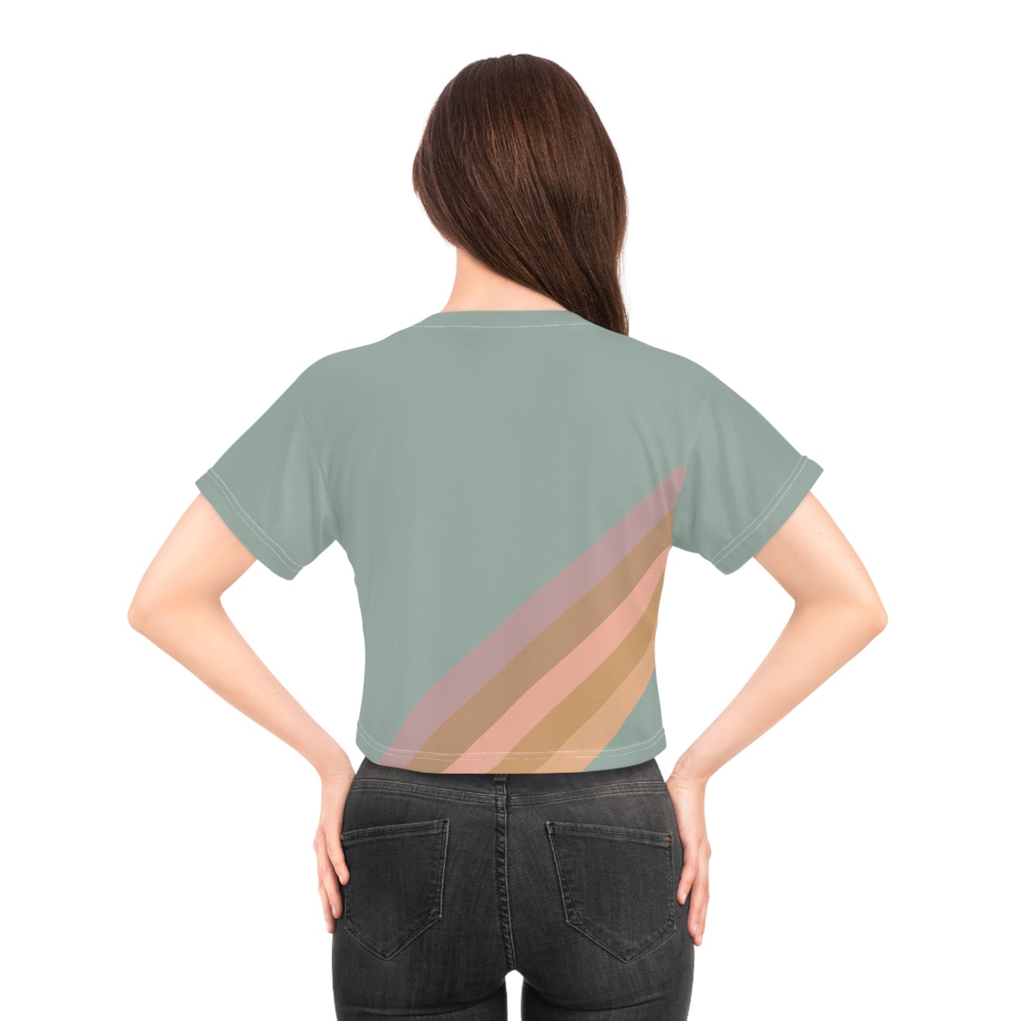 Sage Dreams Crop Tee